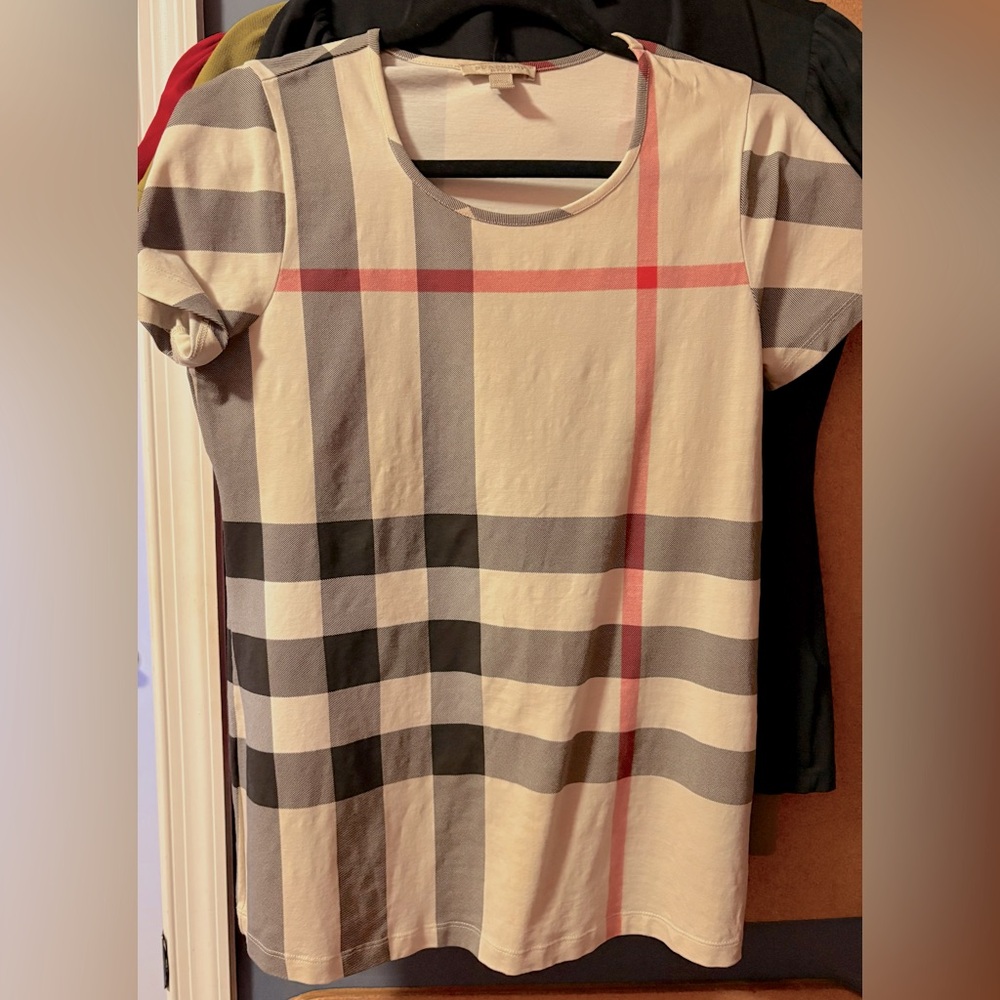 Burberry Check T-Shirt